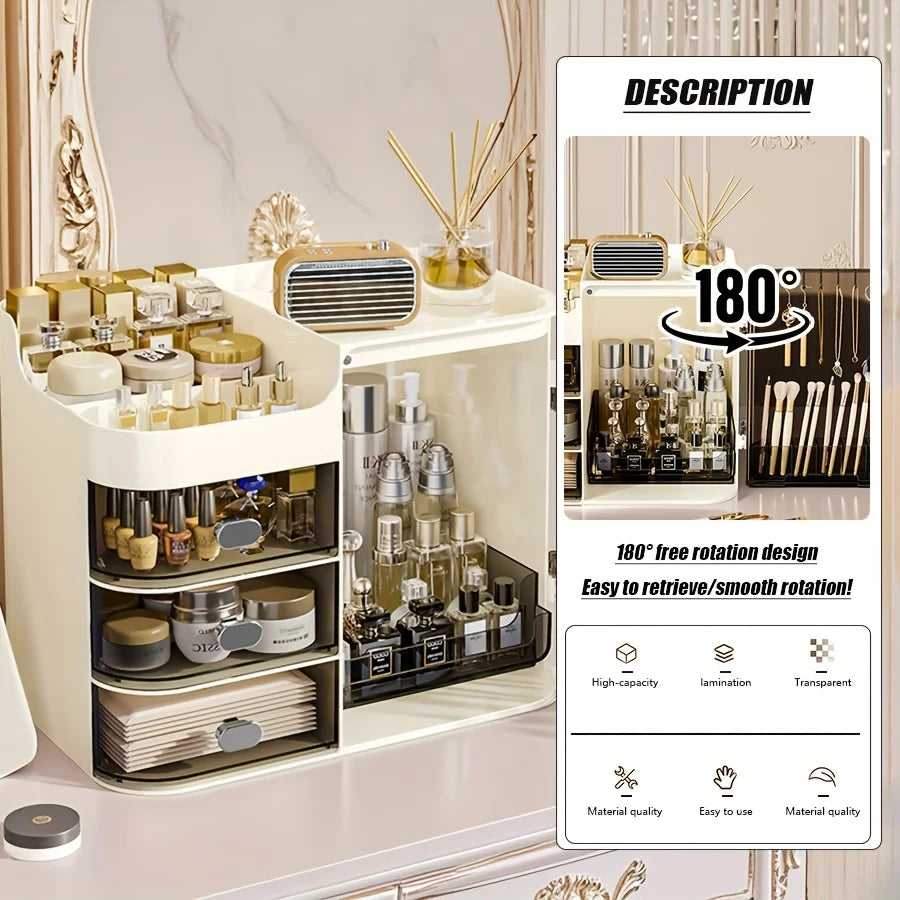 3-Drawer Vanity Organizer